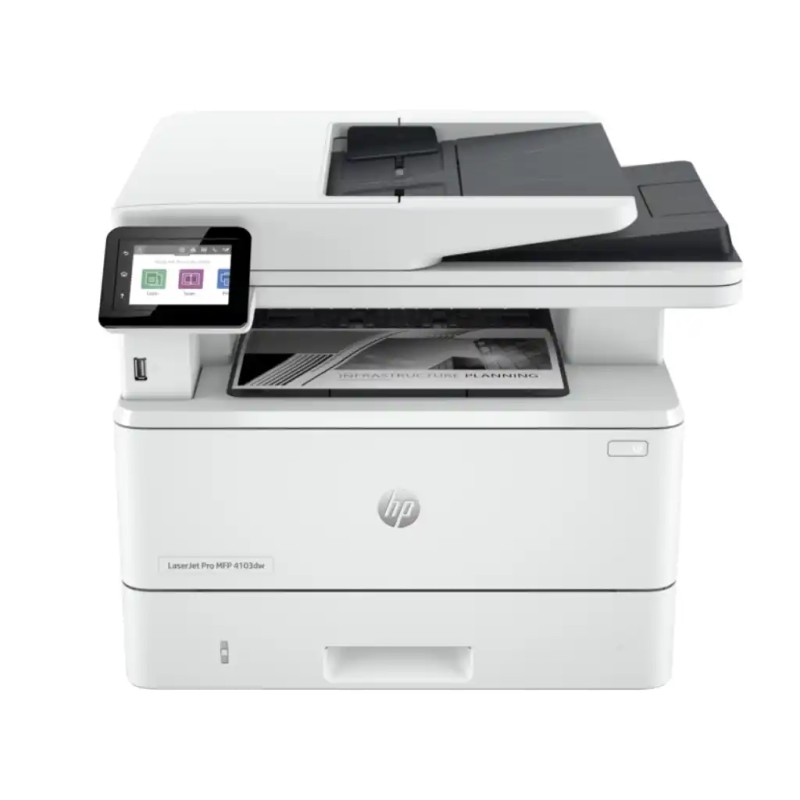 MFP HP LaserJet Pro 4103dw/1200x1200/42ppm/512MB/LAN/WiFi/USB/DADF/Toner W1510, 2Z627A