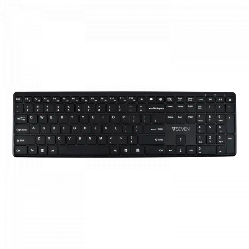 Bežična tastatura V7 KW550UKBT US