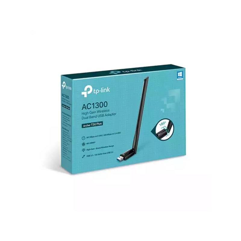 Wireless USB mrežna kartica TP-Link T3U Plus AC1300 Archer 867Mbps/433Mbps/eksterna antena