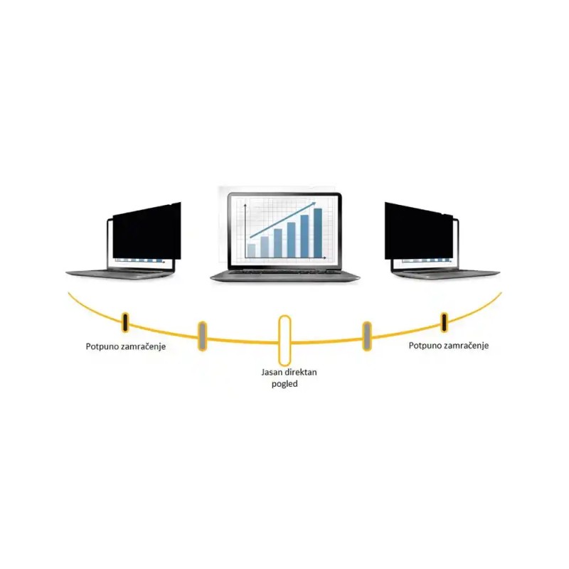 Filter za privatnost Fellowes PrivaScreen za 24 laptop i monitor 16 10 4801601