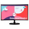 Monitor 24 Samsung LS24C364EAUXEN 1920x1080/FHD VA/75Hz/4ms/VGA/HDMI/Freesync/VESA/Curved