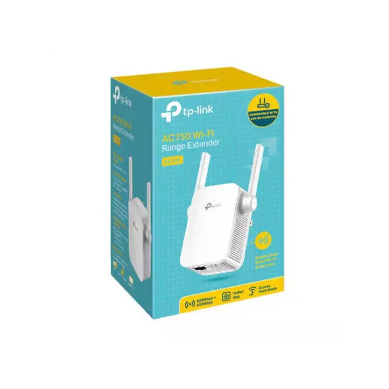 Range Extender TP-Link RE205 AC750 433Mbps/300Mpbs/2 eksterne antene