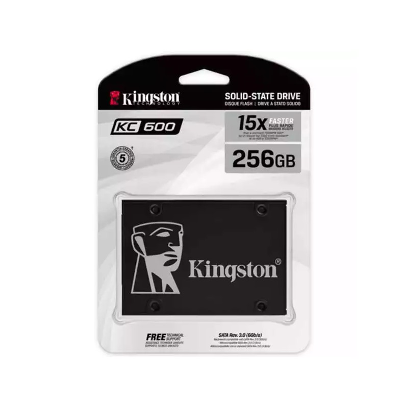 SSD 2.5 SATA3 256GB Kingston SKC600/256G 550MBs/500MBs