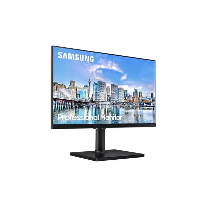 Monitor 24 Samsung LF24T450FQR 1920x1080/FHD IPS/75Hz/5ms/DP/2x HDMI/2x USB/Freesync/Pivot/crna