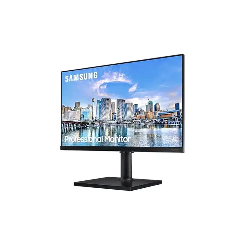 Monitor 24 Samsung LF24T450FQR 1920x1080/FHD IPS/75Hz/5ms/DP/2x HDMI/2x USB/Freesync/Pivot/crna