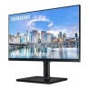 Monitor 24 Samsung LF24T450FQR 1920x1080/FHD IPS/75Hz/5ms/DP/2x HDMI/2x USB/Freesync/Pivot/crna