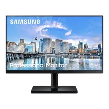 Monitor 24 Samsung LF24T450FQR 1920x1080/FHD IPS/75Hz/5ms/DP/2x HDMI/2x USB/Freesync/Pivot/crna