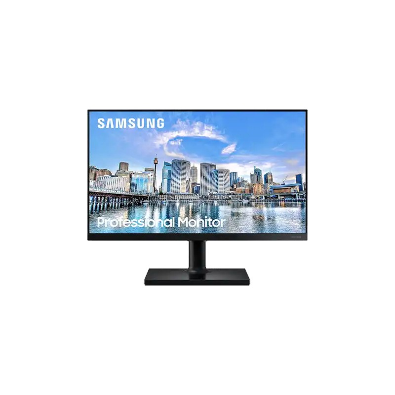 Monitor 24 Samsung LF24T450FQR 1920x1080/FHD IPS/75Hz/5ms/DP/2x HDMI/2x USB/Freesync/Pivot/crna