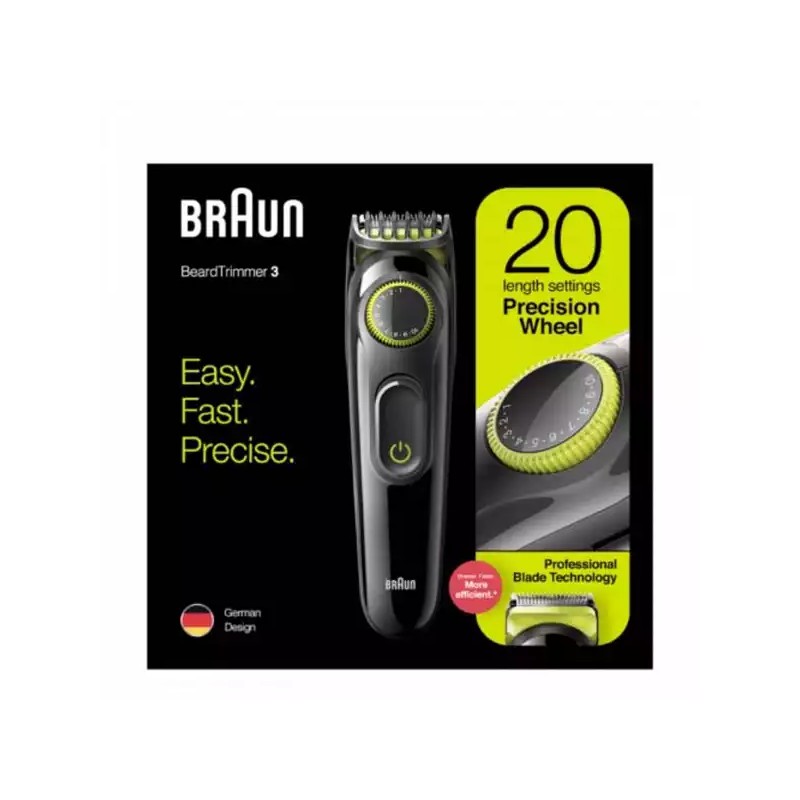 Trimer Braun BT3221 punjivi/regulacija 0.5-10mm