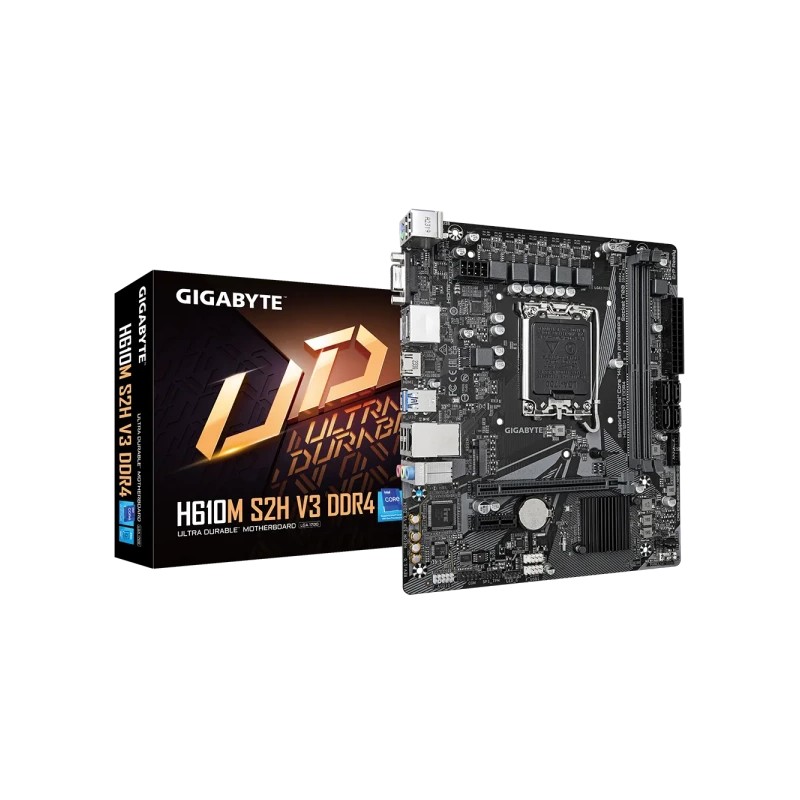 Matična ploča 1700 Gigabyte H610M S2H V3 DDR4 VGA/DVI/DP/HDMI/M.2