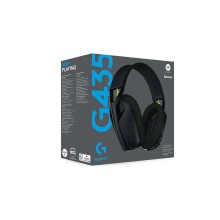 Bežične slušalice a mikrofonom Logitech G435 Lightspeed crna