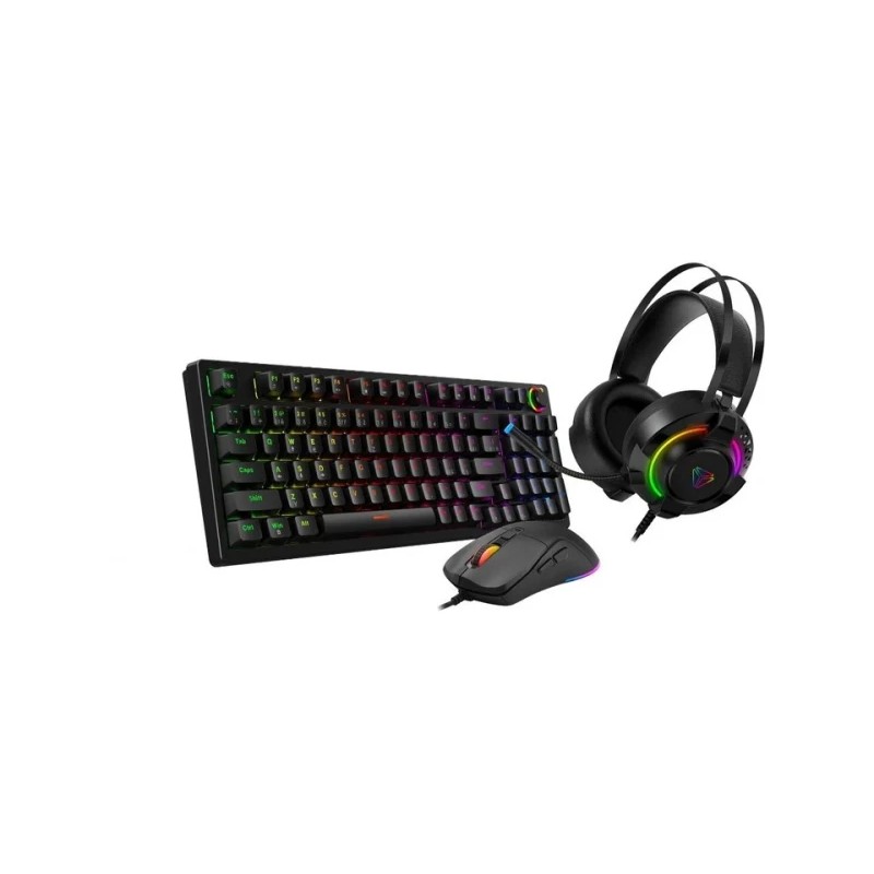 Tastatura + miš + slušalice YENKEE YGS 03 RGB mehanička tastatura/4200DPI