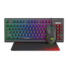 Tastatura + Miš Marvo Scorpion CM310 Crna