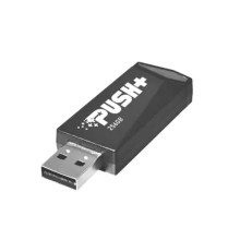 USB Flash 64GB Patriot PUSH+ 3.2 Gen 1 PSF64GPSHB32U Black