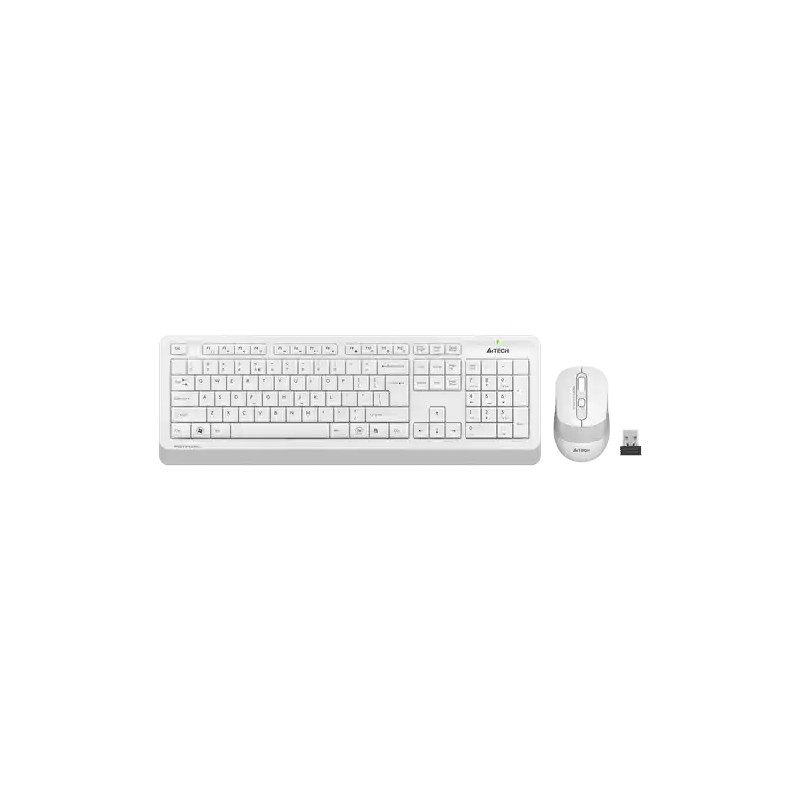 Bežična tastatura+miš A4 Tech FG1010 FSTYLER USB beli