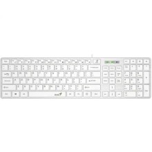 Tastatura Genius SlimStar 126 USB YU Bela