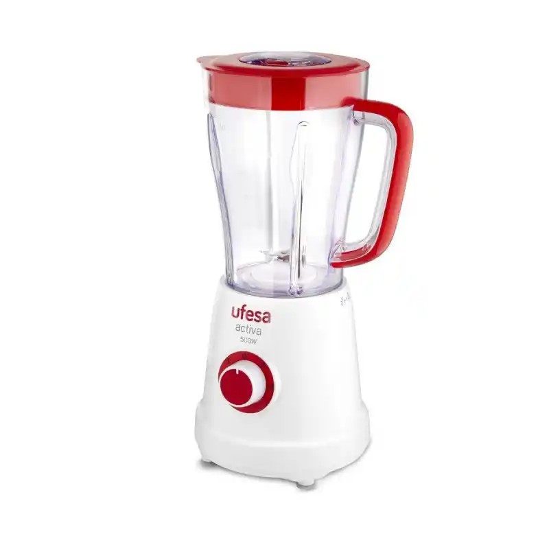 Blender Ufesa BS4707 activa/belo crveni/snaga 500W/zapremina 1.5l