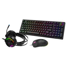 Tastatura + miš + slušalice YENKEE YGS 03 RGB mehanička tastatura/4200DPI