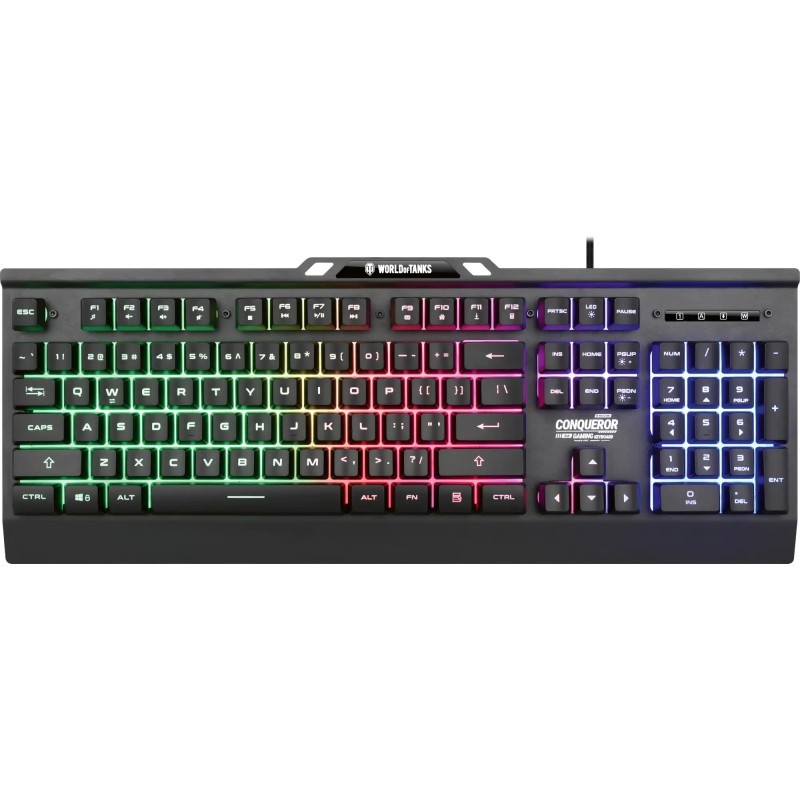 Tastatura YENKEE YKB WT200US CONQUEROR membranska, pozadinsko osvetljenje