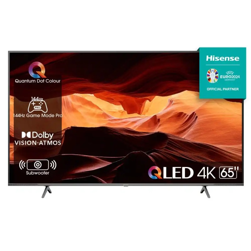 SMART QLED TV 65 Hisense 65E7KQ PRO 3840x2160/UHD/4K/DVB-T/T2/C/S/S2