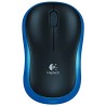 Bežični miš Logitech M185 1000dpi, plavi - optički