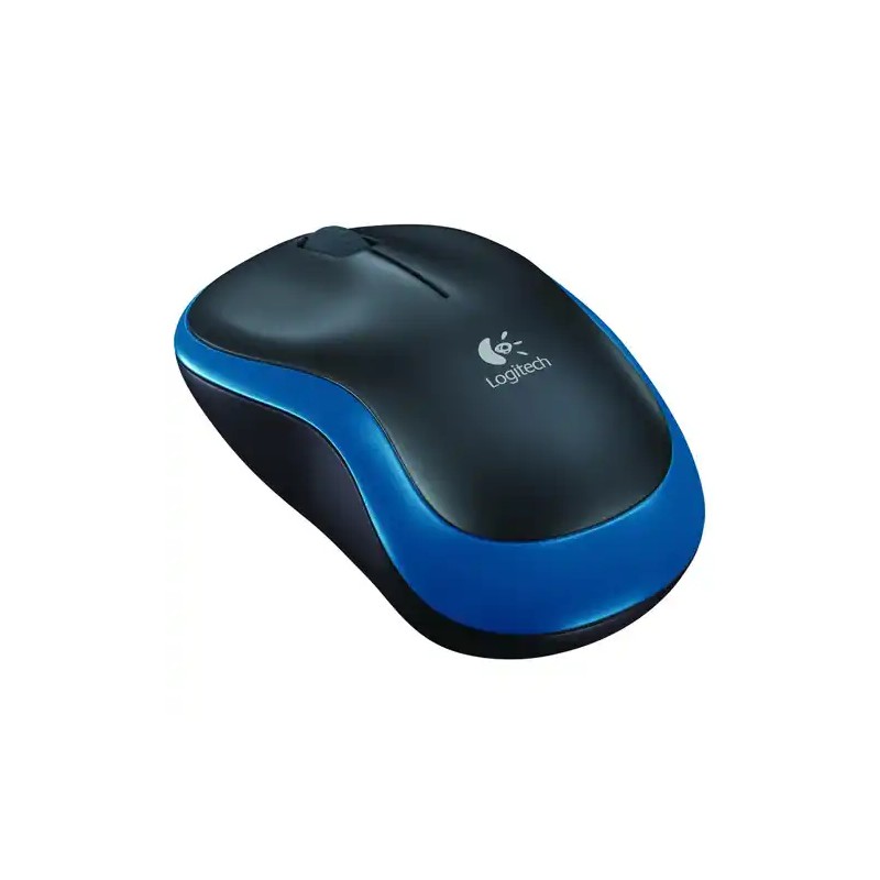 Bežični miš Logitech M185 1000dpi, plavi - optički