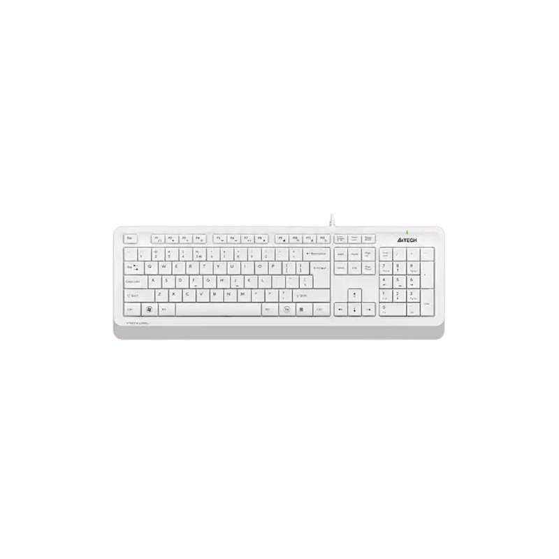 Tastatura A4 Tech FK10 Bela US