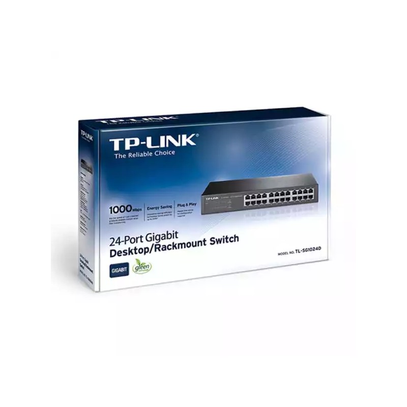 Svič 10/100/1000 24-port TP-Link TL-SG1024D