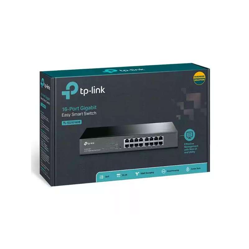 Svič 10/100/1000 16-port TP-Link TL-SG1016DE