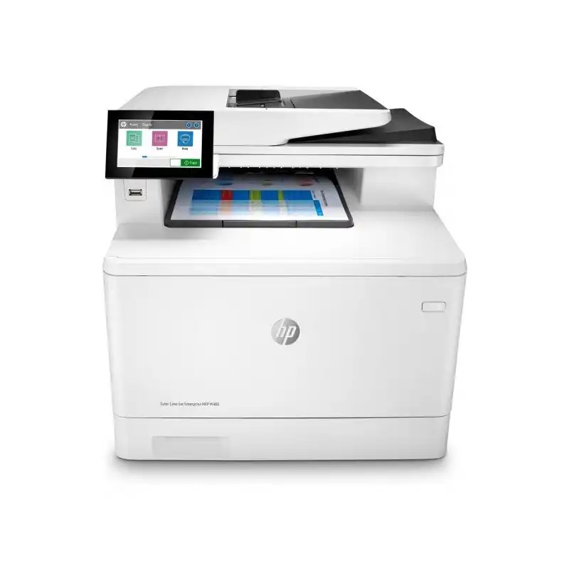 MFP HP Color LaserJet Enerprise M480f 600x600/27ppm/2GB/Duplex/ADF/Fax/LAN, Set tonera 415/6, 3QA55A