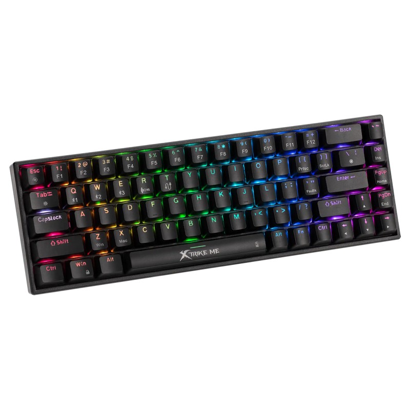 Bežična tastatura Xtrike GK993W mehanička crna