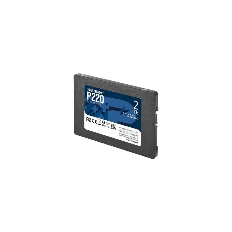 SSD 2.5 SATA3 2TB Patriot P220 550MBs/500MBs P220S2TB25