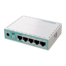 MikroTik E50UG hEX ruter sa 5 x Gigabit LAN / WAN portova 10/100/1000Mb/s + USB (Storage), ARM 64bit