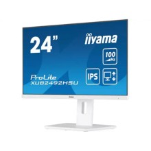 Monitor 24 Iiyama XUB2492HSU-W6 1920x1080/Full HD IPS/100Hz/4ms/HDMI/DP/USB/Zvučnici/beli