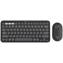 Bežična tastatura + miš Logitech Pebble 2 Combo Graphite