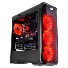 Kućište LC Power Gaming 988B-ON Red Typhoon Black