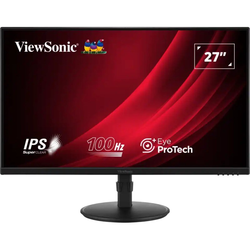 Monitor 27 Viewsonic VA2708-HDJ 1920x1080/Full HD/IPS/100Hz/5ms/HDMI/VGA/DP/Pivot
