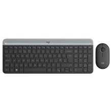 Bežična tastatura + Miš Logitech MK470 Slim US Graphite