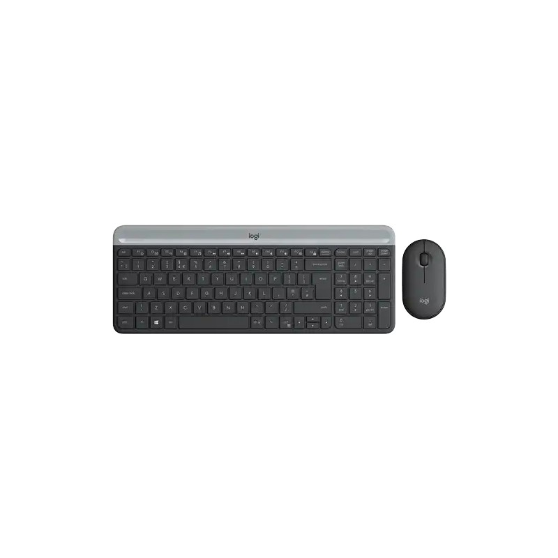 Bežična tastatura + Miš Logitech MK470 Slim US Graphite Bežična tastatura + Miš Logitech MK470 Slim US Graphite