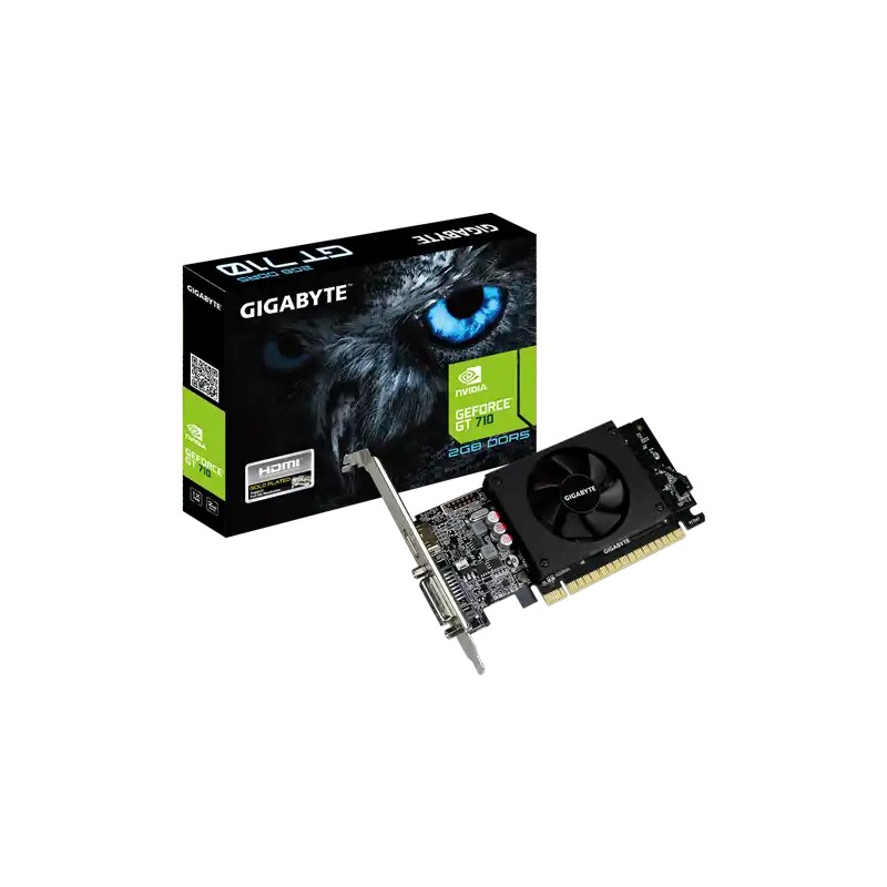 Grafička karta PCI-E Gigabyte GT710 2GB DDR5 64 bit HDMI/DVI Grafička karta PCI-E Gigabyte GT710 2GB DDR5 64 bit HDMI/DVI