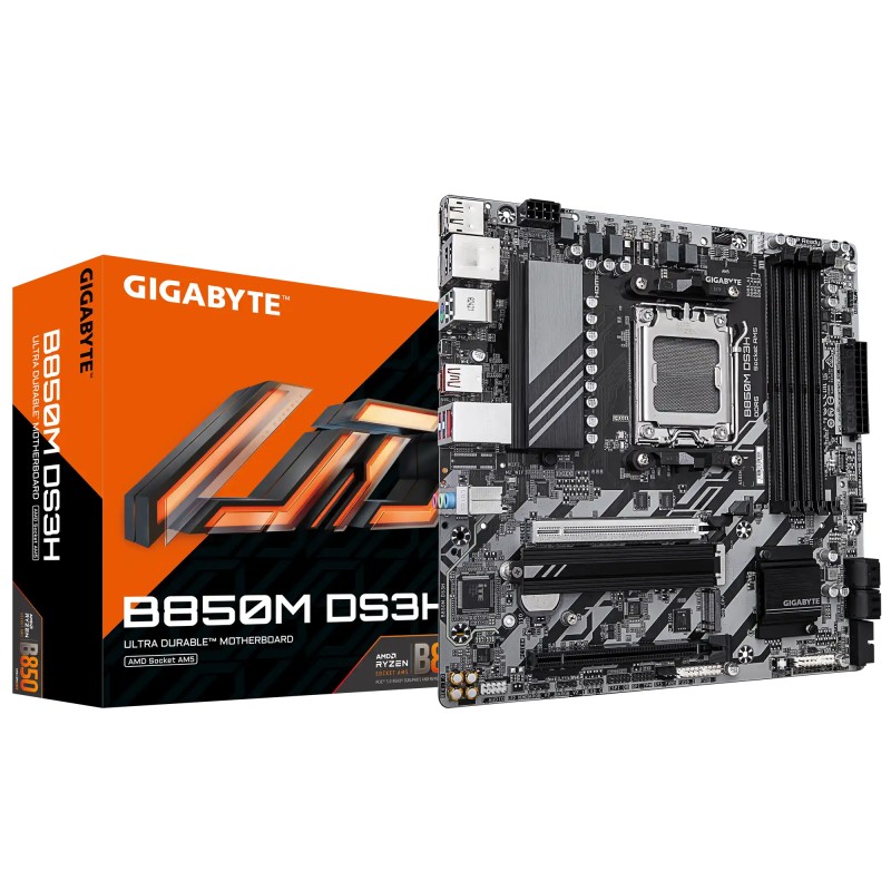 Matična ploča AM5 Gigabyte B850M DS3H DDR5 HDMI/DP/M.2 Matična ploča AM5 Gigabyte B850M DS3H DDR5 HDMI/DP/M.2