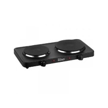 Električni rešo sa dve ringle Zilan ZLN2181/snaga 2500W/termostat/crna