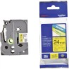 Brother traka TZE651 24mm B/Y Brother traka TZE651 24mm B/Y