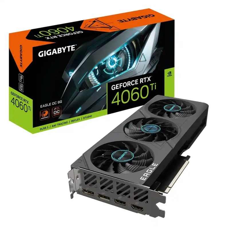 Grafička karta Gigabyte RTX 4060 Ti EAGLE OC 8G GV-N406TEAGLEOC-8GD Grafička karta Gigabyte RTX 4060 Ti EAGLE OC 8G GV-N406TEAGLEOC-8GD
