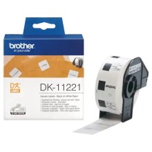 Nalepnica kvadratna papirna Brother 23mmmx23mm DK11221