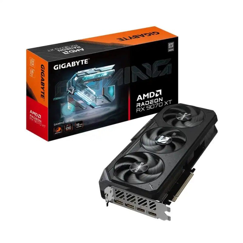 Grafička karta Gigabyte RX9070XT GDDR6 16GB GV-R9070XTGAMING OC-16GD 256bit 2xDP/2xHDMI Grafička karta Gigabyte RX9070XT GDDR6 16GB GV-R9070XTGAMING OC-16GD 256bit 2xDP/2xHDMI