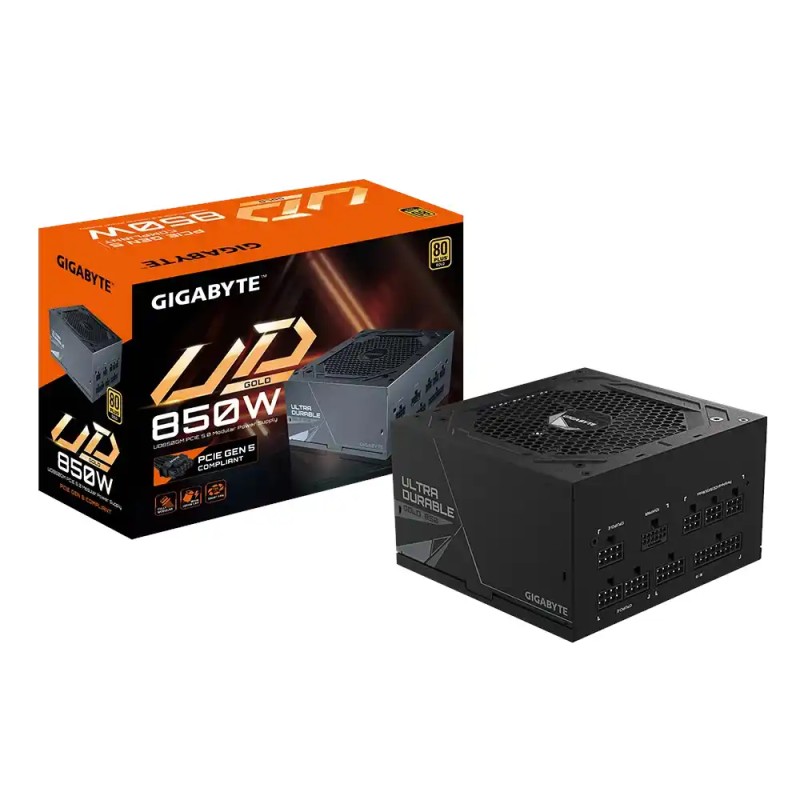 Napajanje 850W Gigabyte GP-UD850GM PG5 GEU2 80+ Gold Modularno Napajanje 850W Gigabyte GP-UD850GM PG5 GEU2 80+ Gold Modularno