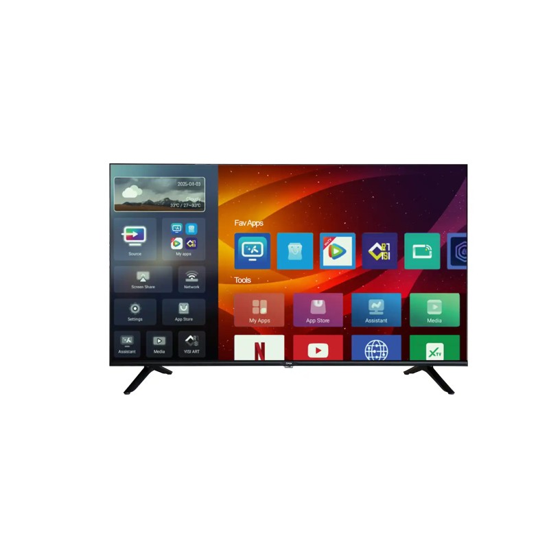 SMART LED TV 40 FOX 40AOS480G 1920x1080/FHD/DVB-T2/S2/C/Android 14 frameless SMART LED TV 40 FOX 40AOS480G 1920x1080/FHD/DVB-T2/S2/C/Android 14 frameless
