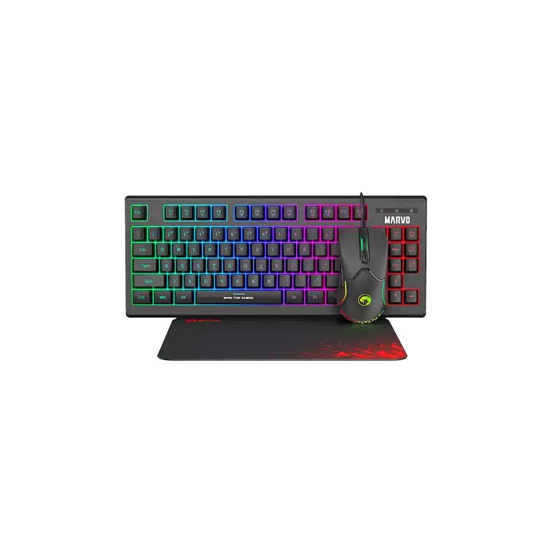 Tastatura + Miš + Podloga Marvo Scorpion CM310 Crna Tastatura + Miš + Podloga Marvo Scorpion CM310 Crna