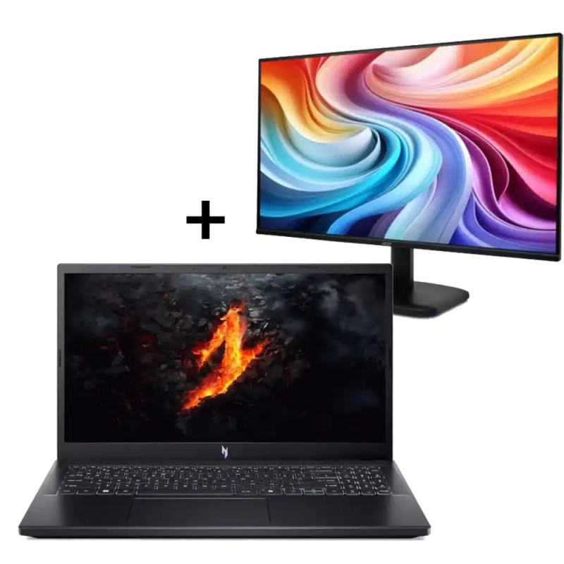 Laptop Acer Nitro ANV15-41 15.6 FHD IPS/R5-6600H/16GB/NVMe 512GB/RTX2050 4GB/GLAN/backlit